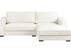 Hjørnesofa RENDERS Boucle Cremehvid Venstrevendt