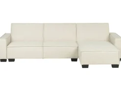 Hjørnesovesofa 3 personers ROMEDAL Beige Venstrevendt