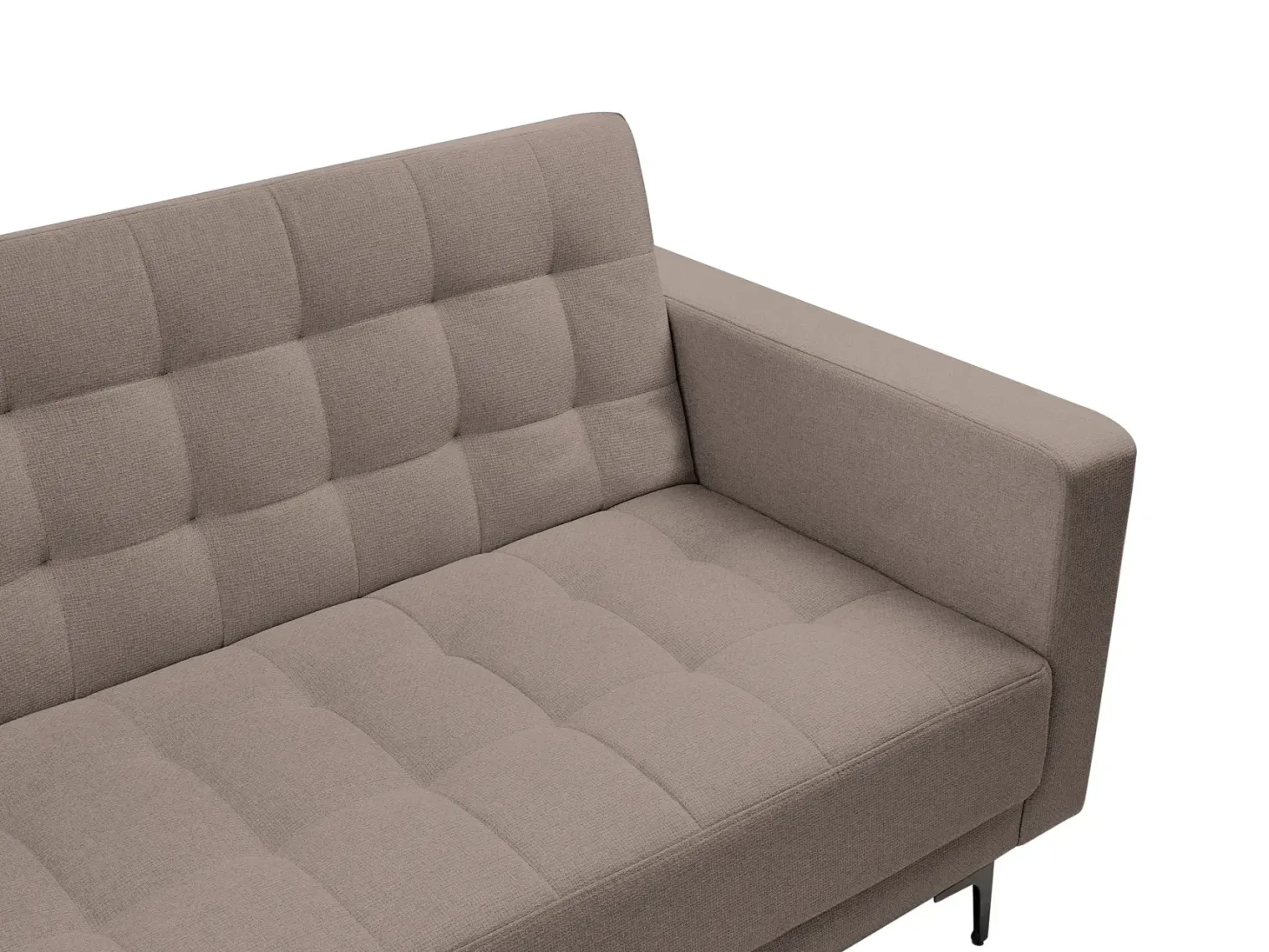 Hjørnesovesofa modul 4 personers ABERDEEN Brungrå Højrevendt