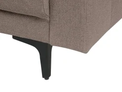 Hjørnesovesofa modul 4 personers ABERDEEN Brungrå Højrevendt