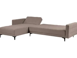 Hjørnesovesofa modul 4 personers ABERDEEN Brungrå Højrevendt