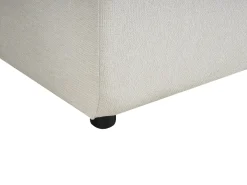 Hjørnesovesofa 3 personers LUSPA Lys Beige med opbevaring Højrevendt