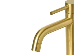 Højt håndvaskarmatur SALINAS Messing Guld