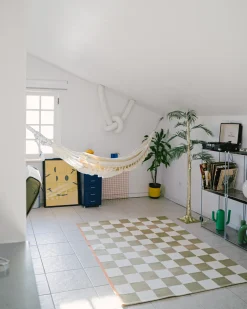 Hængekøje VERCELLI Bomuld Beige