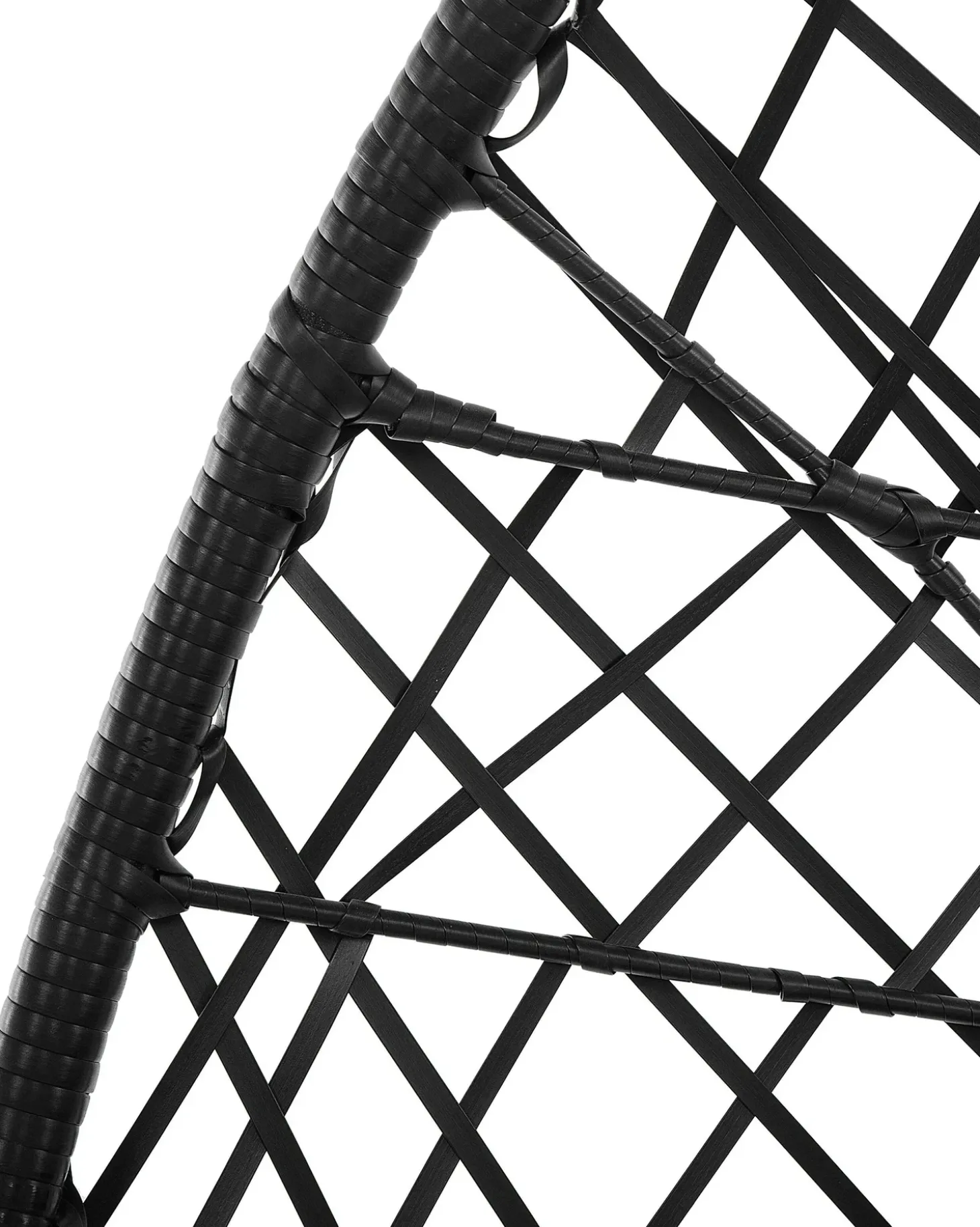 Hængestol ALATRI PE-rattan Sort