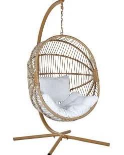 Hængestol med stativ ACRI PE-rattan Beige