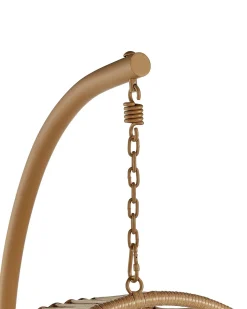 Hængestol med stativ ACRI PE-rattan Beige