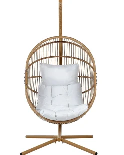 Hængestol med stativ ACRI PE-rattan Beige