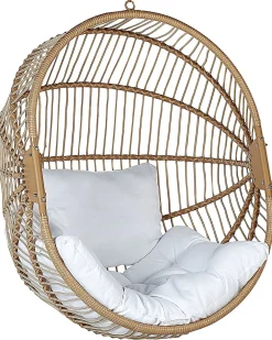 Hængestol med stativ ACRI PE-rattan Beige