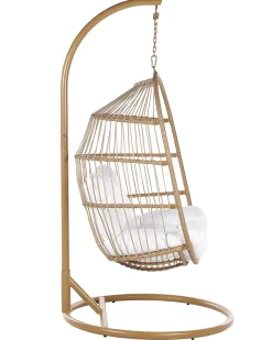 Hængestol med stativ ALBA PE-rattan Naturlig