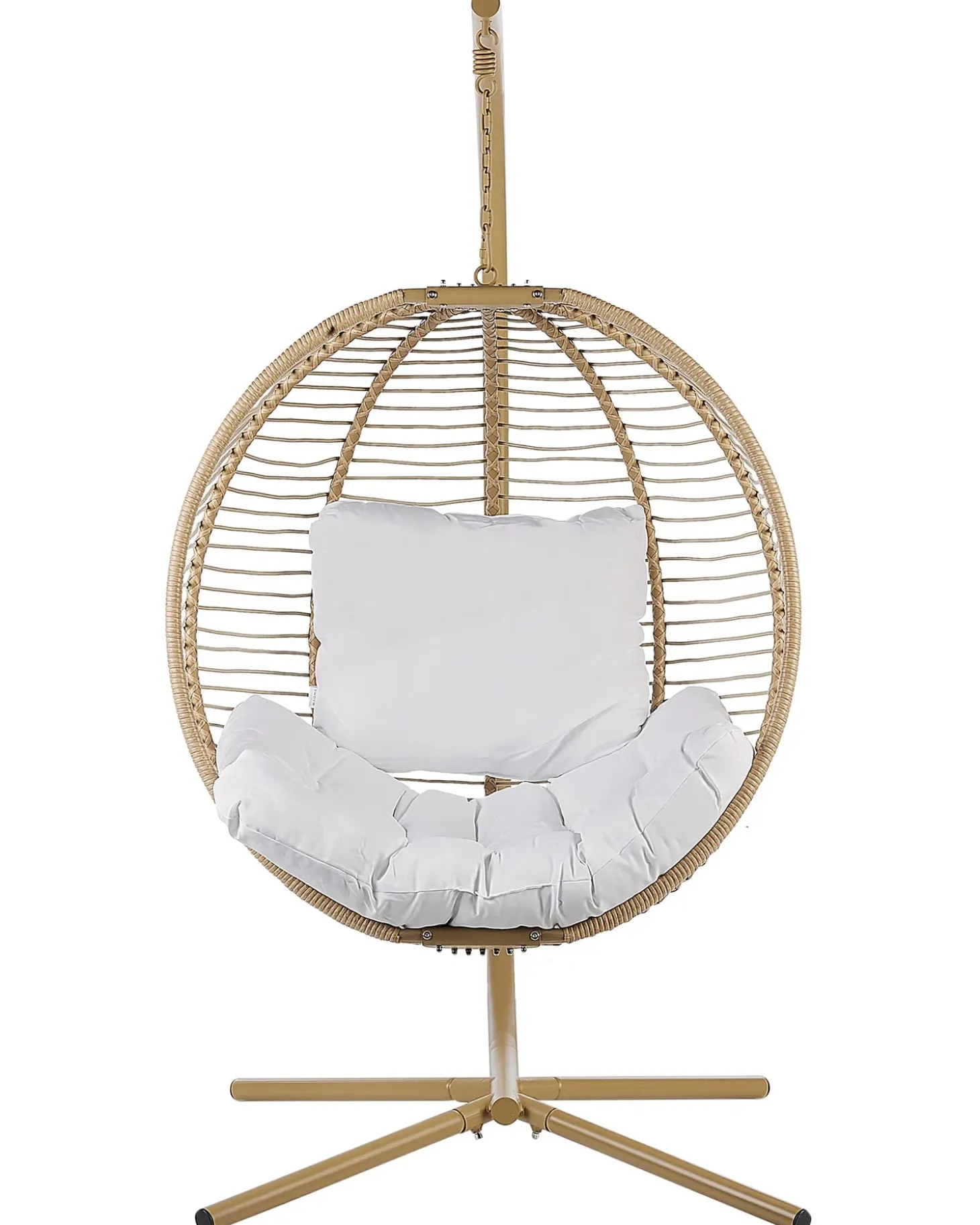Hængestol med stativ ARCO Metal Beige