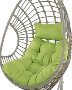 Hængestol med stativ ARPINO PE-rattan Beige