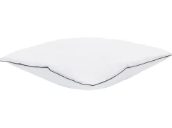 Hovedpude PELISTER Lav Microfiber 80 x 80 cm Hvid