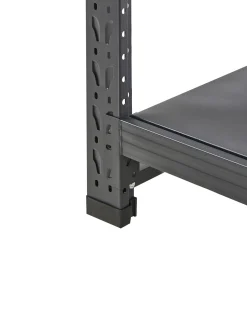 Hylder til garagen FIUGGI Metal 200 cm 150 cm Sort