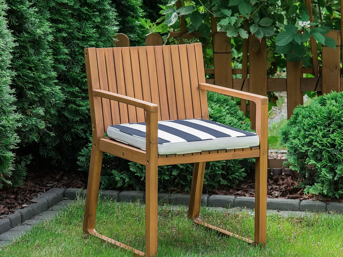 Hynde til havestol SASSARI 46 x 46 cm Navy Blå