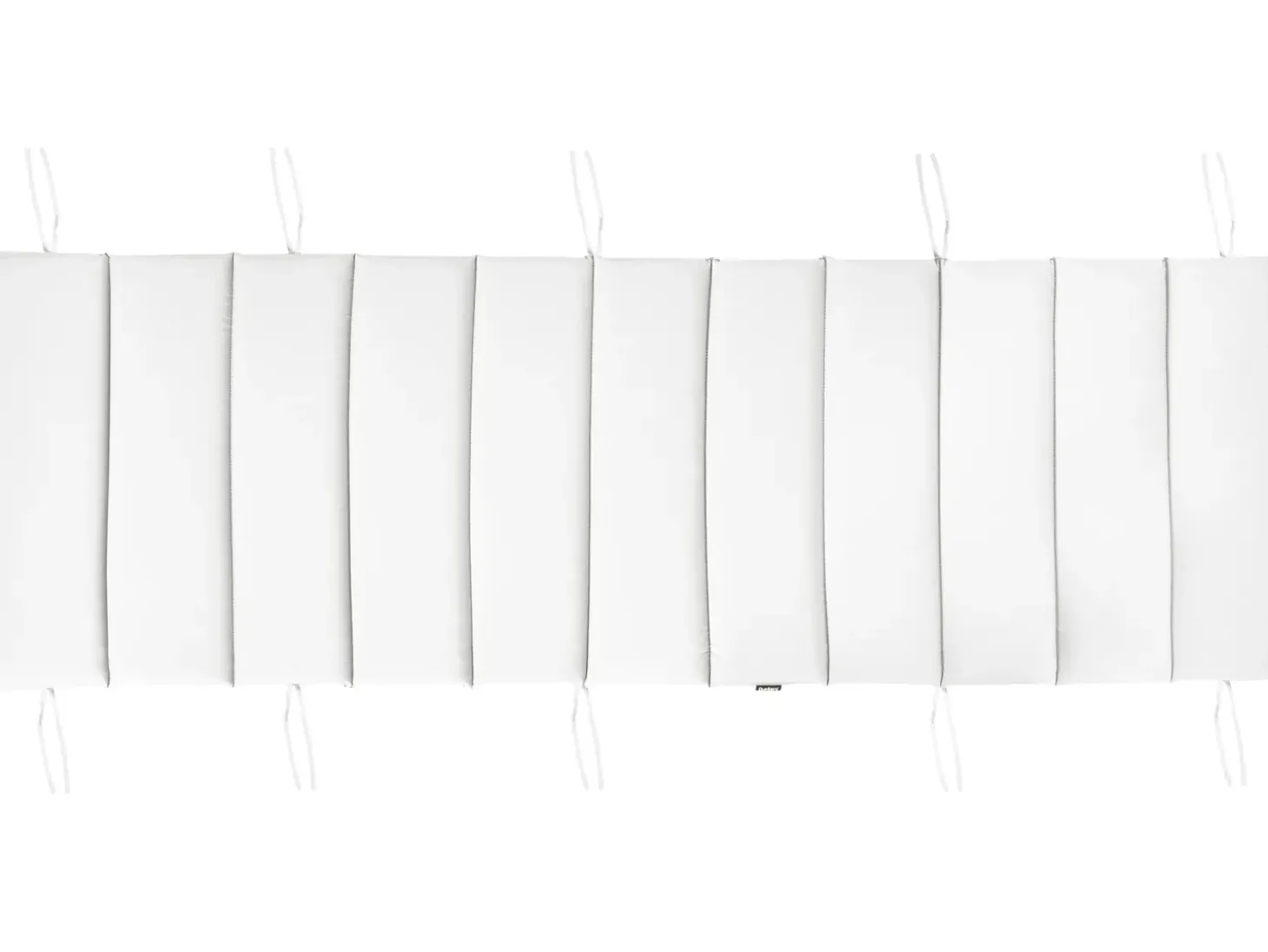 Hynde til liggestol BRESCIA PREMIUM 180 x 60 cm Cremehvid