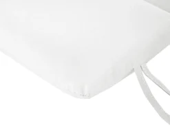 Hynde til liggestol BRESCIA PREMIUM 180 x 60 cm Cremehvid