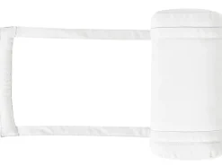 Hynde til liggestol BRESCIA PREMIUM 180 x 60 cm Cremehvid
