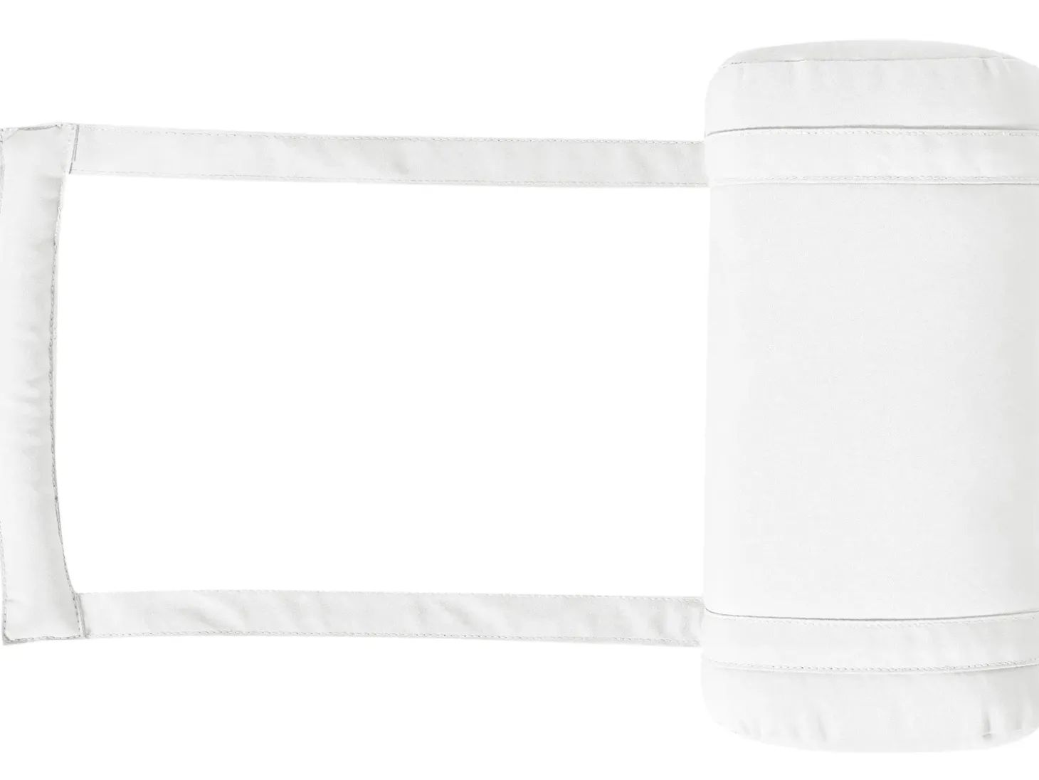 Hynde til liggestol BRESCIA PREMIUM 180 x 60 cm Cremehvid