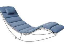 Hynde til liggestol BRESCIA PREMIUM 180 x 60 cm Blå