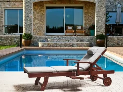Hynde til liggestol TOSCANA/JAVA/AMANTEA PREMIUM 189 x 58 cm Lysegrå