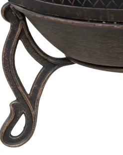 Ildsted med grill TACORA Metal Sort