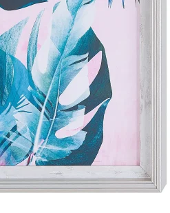 Indrammede plakater AGENA Blomster motiv 30 x 40 cm Blå