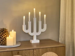 Juledekoration BJORKAN LED Hvid