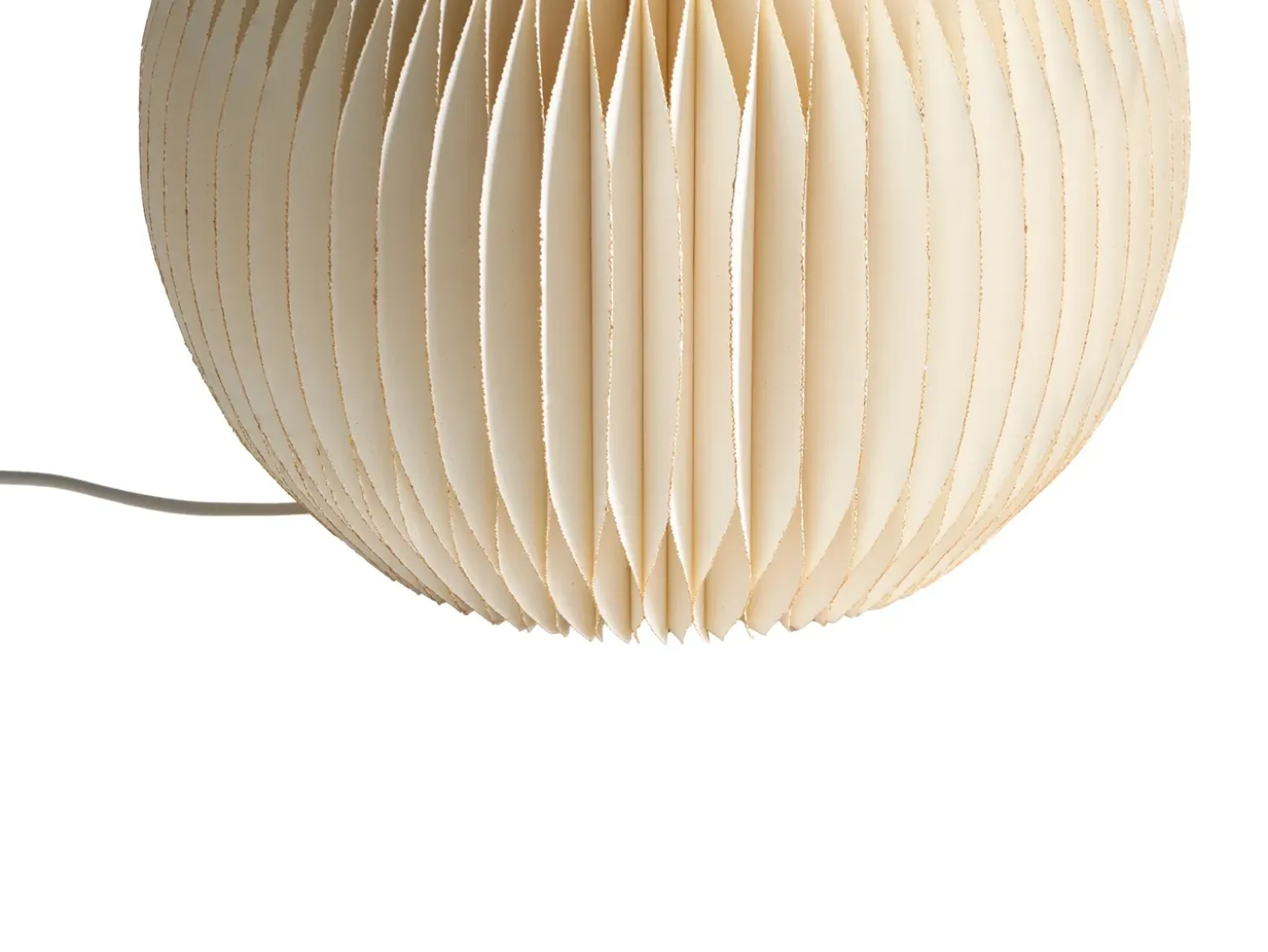 Juledekoration Bordlampe BANGA Snemand 51 cm Beige