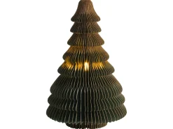 Juledekoration LED ANDAN Juletræ 41 cm Grøn