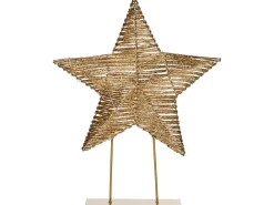 Juledekoration LED FARUP Stjerne 51 cm Guld