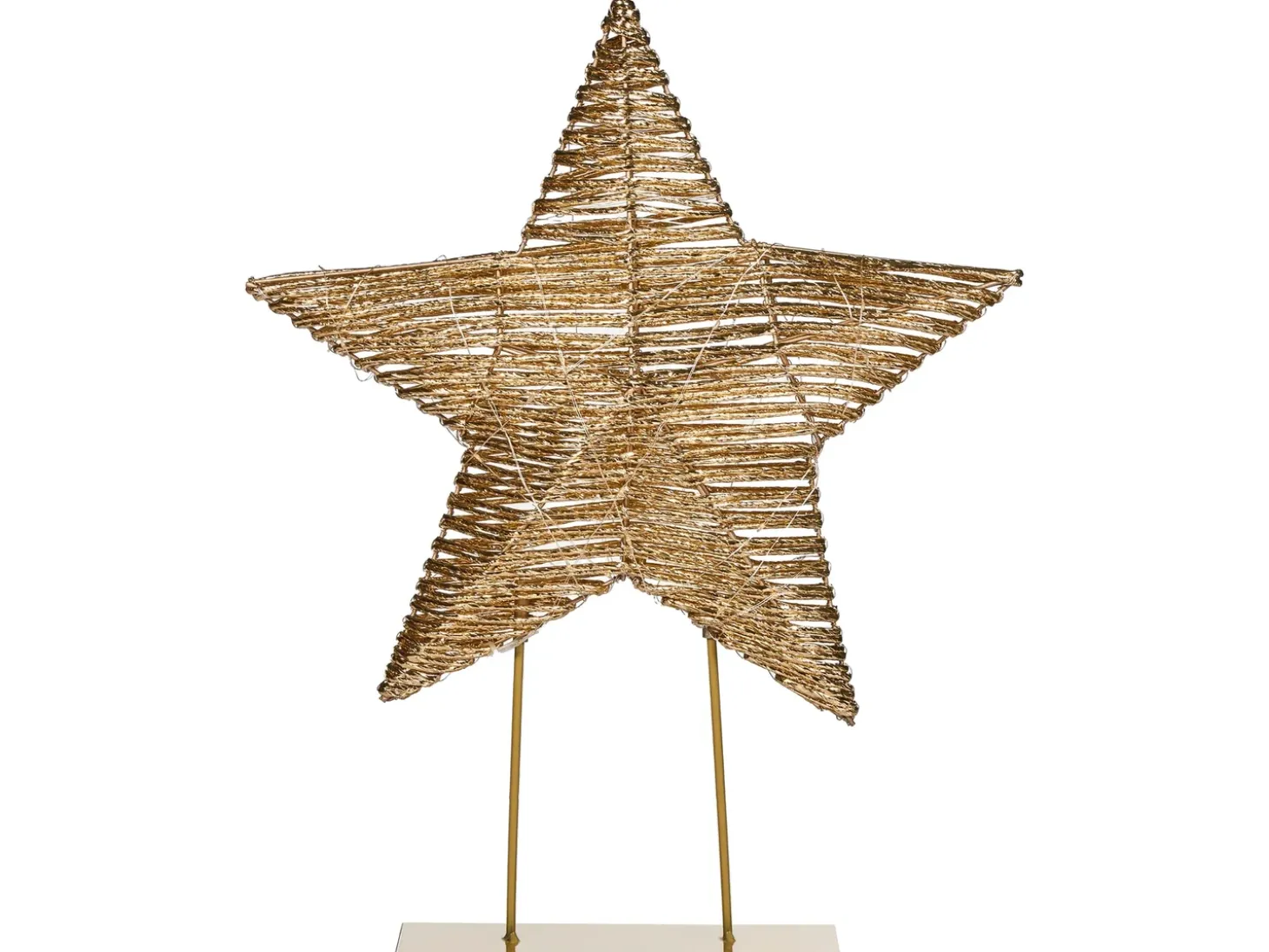 Juledekoration LED FARUP Stjerne 51 cm Guld