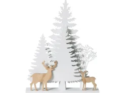 Juledekoration LED GISSELAN 45 cm Hvid