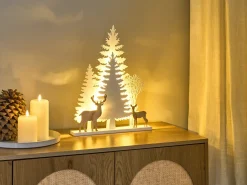Juledekoration LED GISSELAN 45 cm Hvid