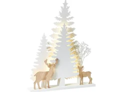 Juledekoration LED GISSELAN 45 cm Hvid