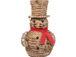 Juledekoration LED OLAFSVIK Snemand 52 cm Naturlig