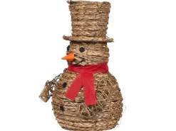 Juledekoration LED OLAFSVIK Snemand 52 cm Naturlig