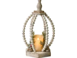Juledekoration LED PAJARVI 40 cm Lysebrun