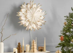 Juledekoration SVEDAN Stjerne 60 cm Cremehvid