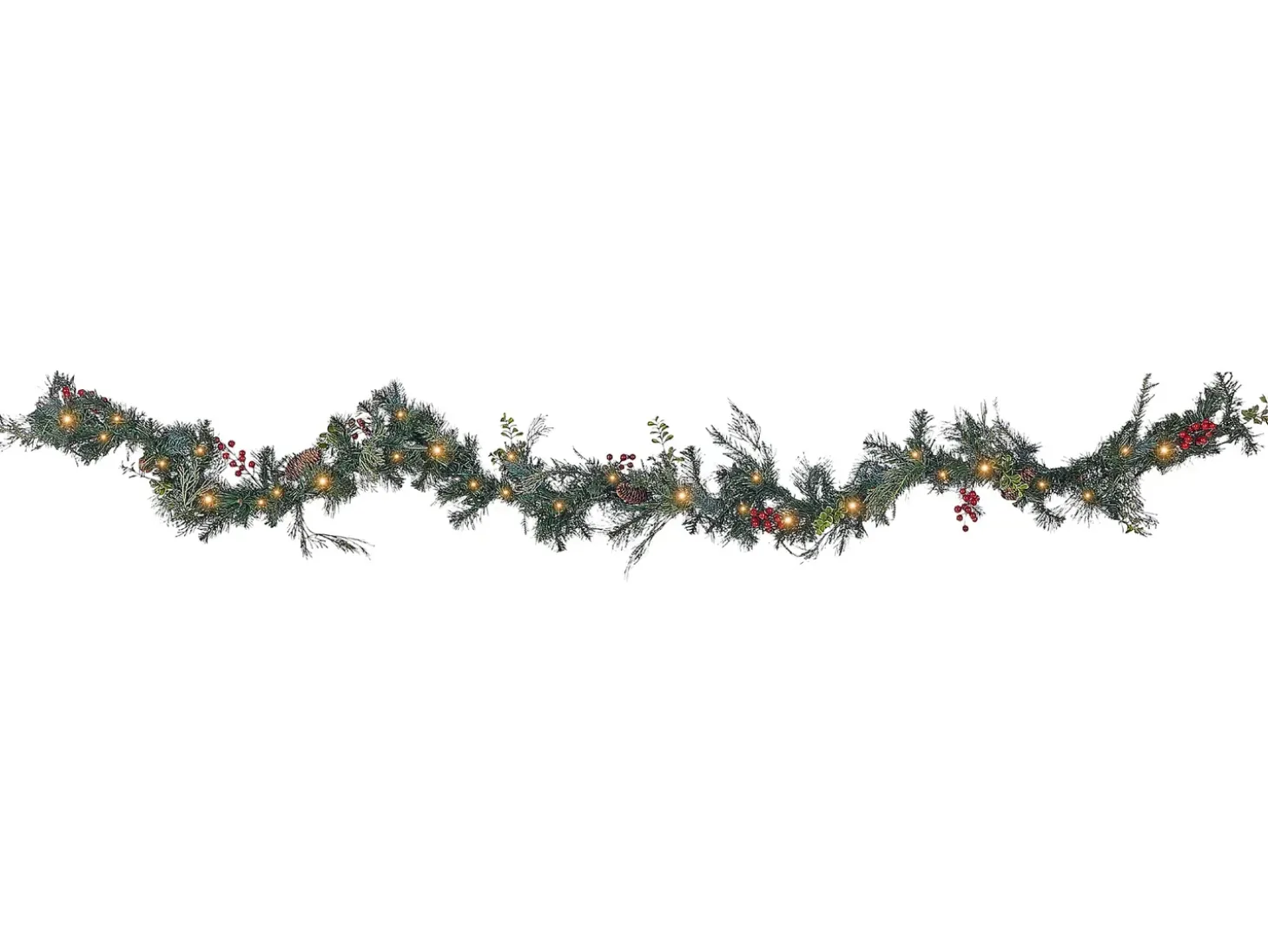 Juleguirlande LED ELBRUS 270 cm Grøn