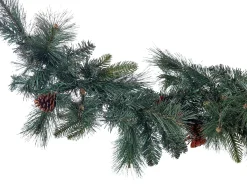 Juleguirlande LED KAMERUN 180 cm Grøn