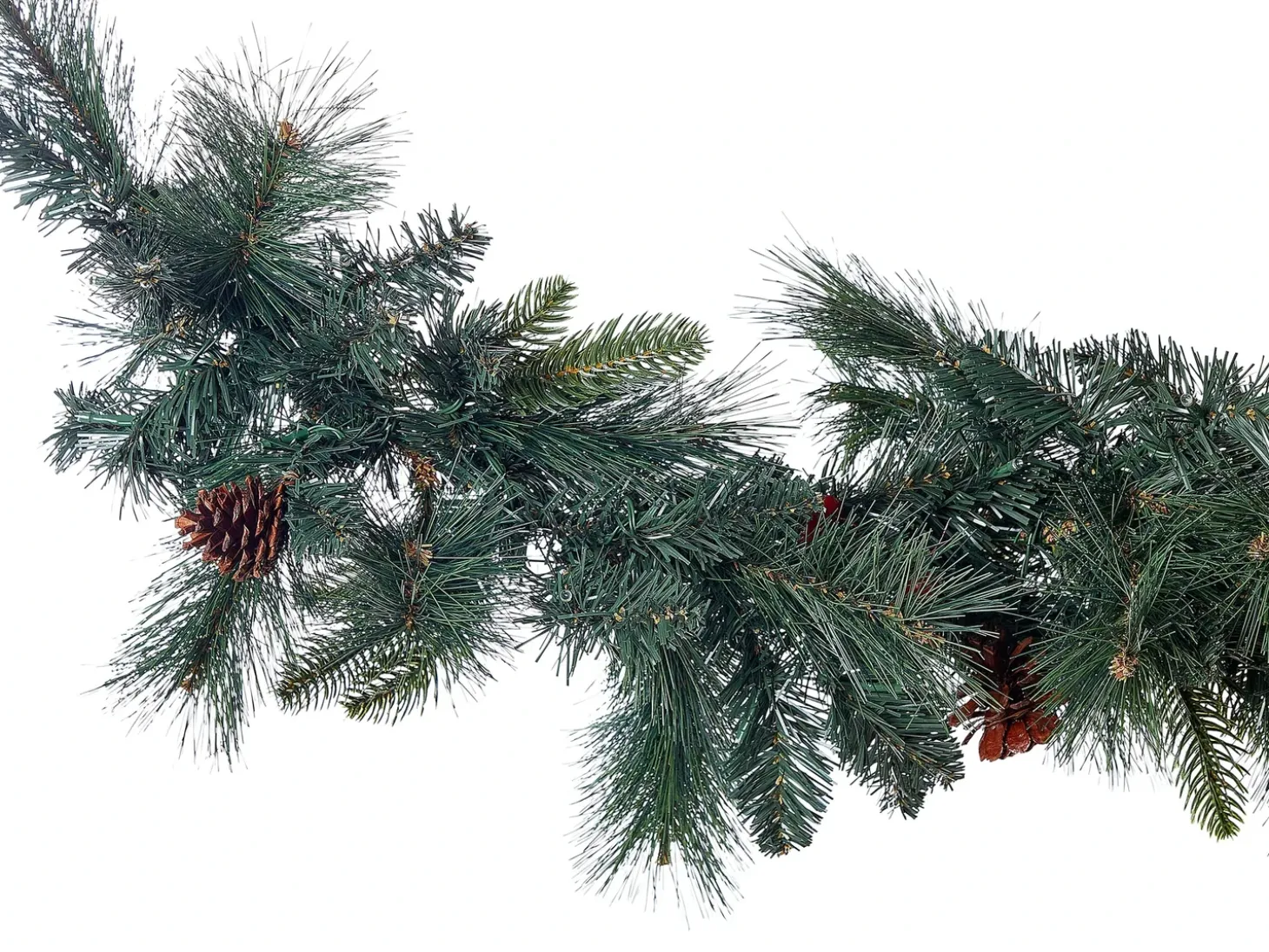 Juleguirlande LED KAMERUN 180 cm Grøn