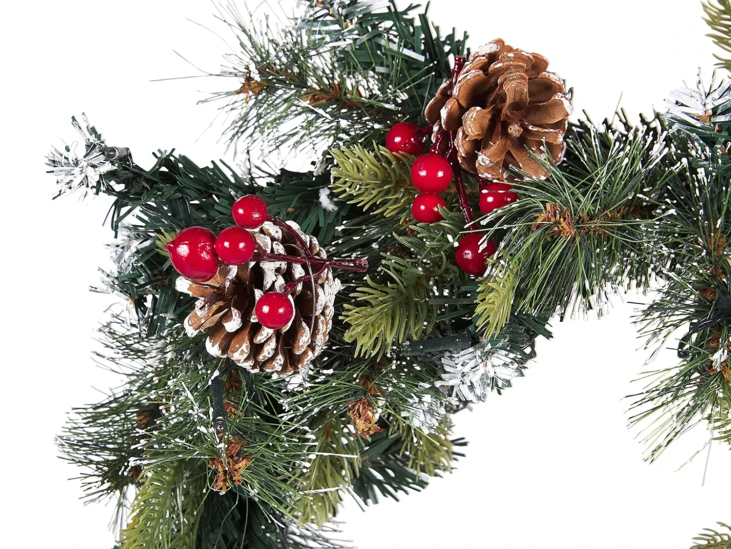 Juleguirlande LED PAIMIO 180 cm Grøn
