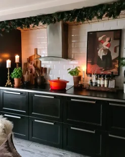 Juleguirlande LED TENALA 270 cm Grøn