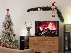 Juleguirlande LED TENALA 180 cm Grøn