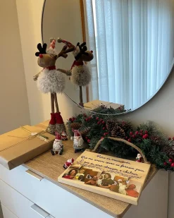 Juleguirlande LED TENALA 180 cm Grøn