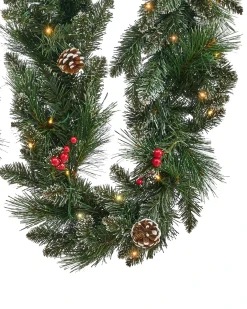 Juleguirlande LED WAPTA 270 cm Grøn
