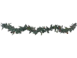 Juleguirlande LED WHITEHORN 270 cm Mørkegrøn