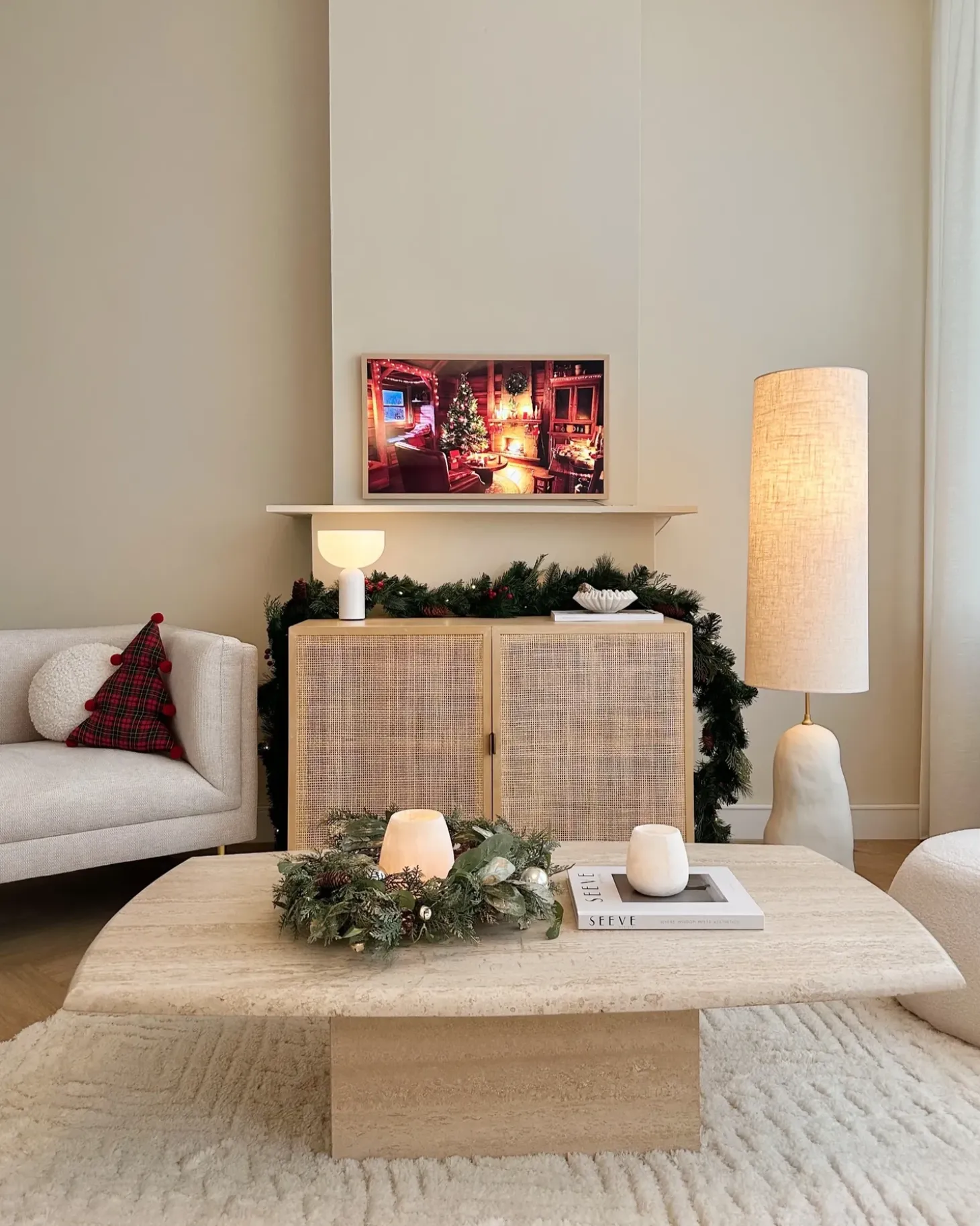 Julekrans HOVILA Guld 45 cm