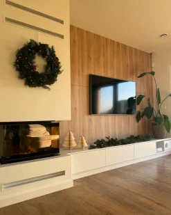 Julekrans LED ELBRUS Grøn 60 cm